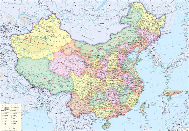 中国地级市地图