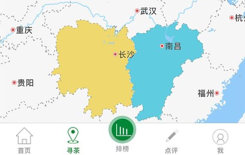 湖南江西地图