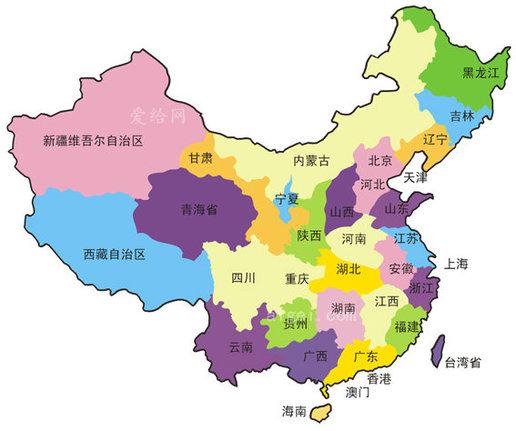 中国地级市地图的相关图片