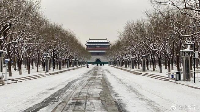 北京冬天下雪吗的相关图片